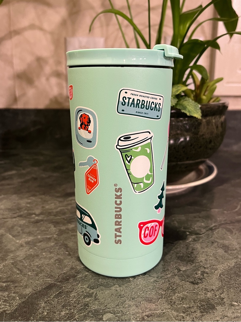 *NWT* Starbucks 2026 Roads Trip Stainless Steel Sticker Tumbler 16 oz